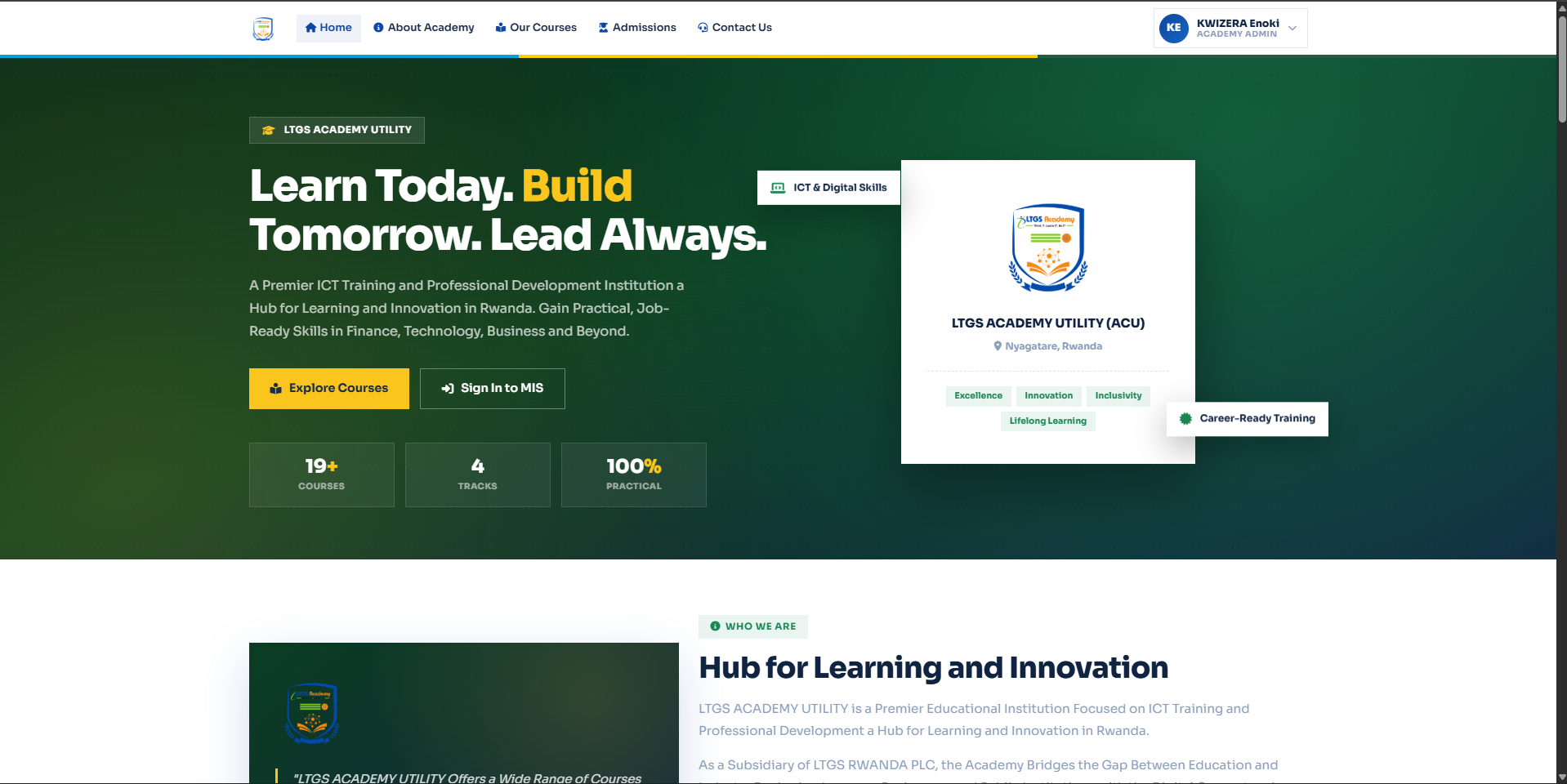 Unlock Your Potential with LTGS Academy: Discover Professional Courses, Affordable Fees and How to Apply Online in Rwanda